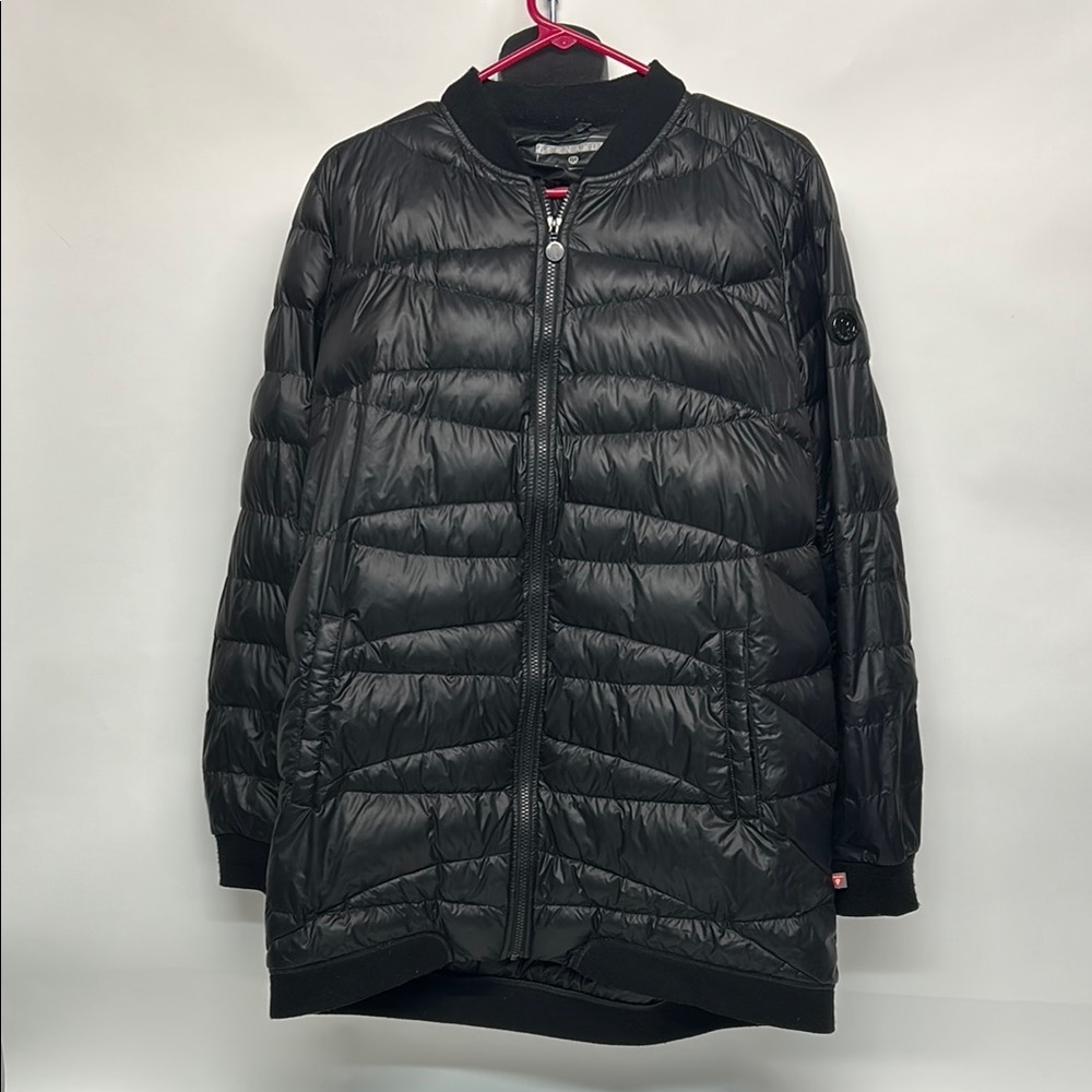 Black Quilted Women's Jacket Bernardo size XL black primaloft